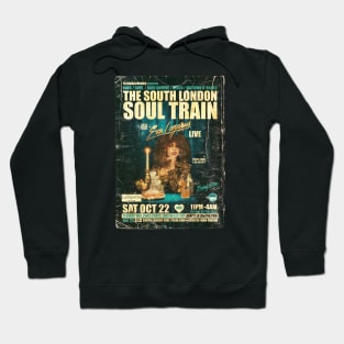 POSTER TOUR - SOUL TRAIN THE SOUTH LONDON 128 Hoodie